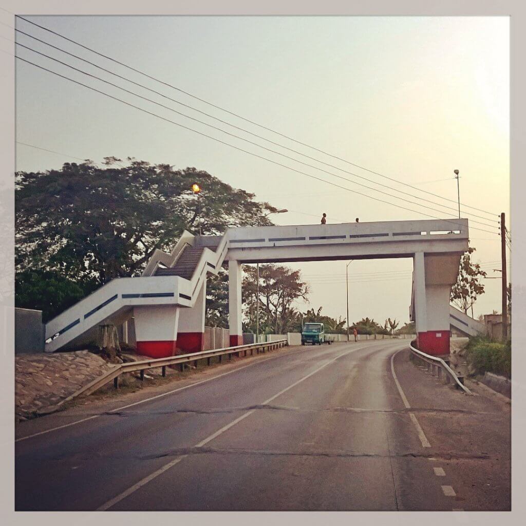 Aburi Girls SHS — foot bridge